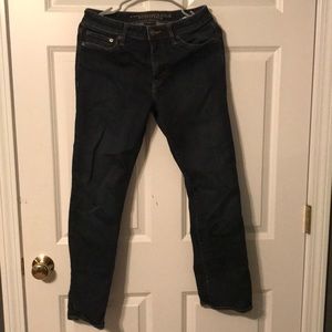 American Eagle Dark Wash Original Straight Jeans